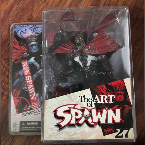 McFarlane Art Of Spawn SPAWN Series 27 Issue 85 Cover Art Action Figure - Picture 1 of 5